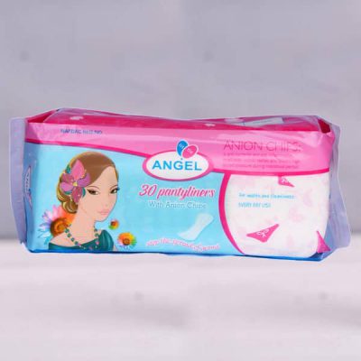 ANGEL PANTYLINER WITH ANION CHIPS – 30 PCS